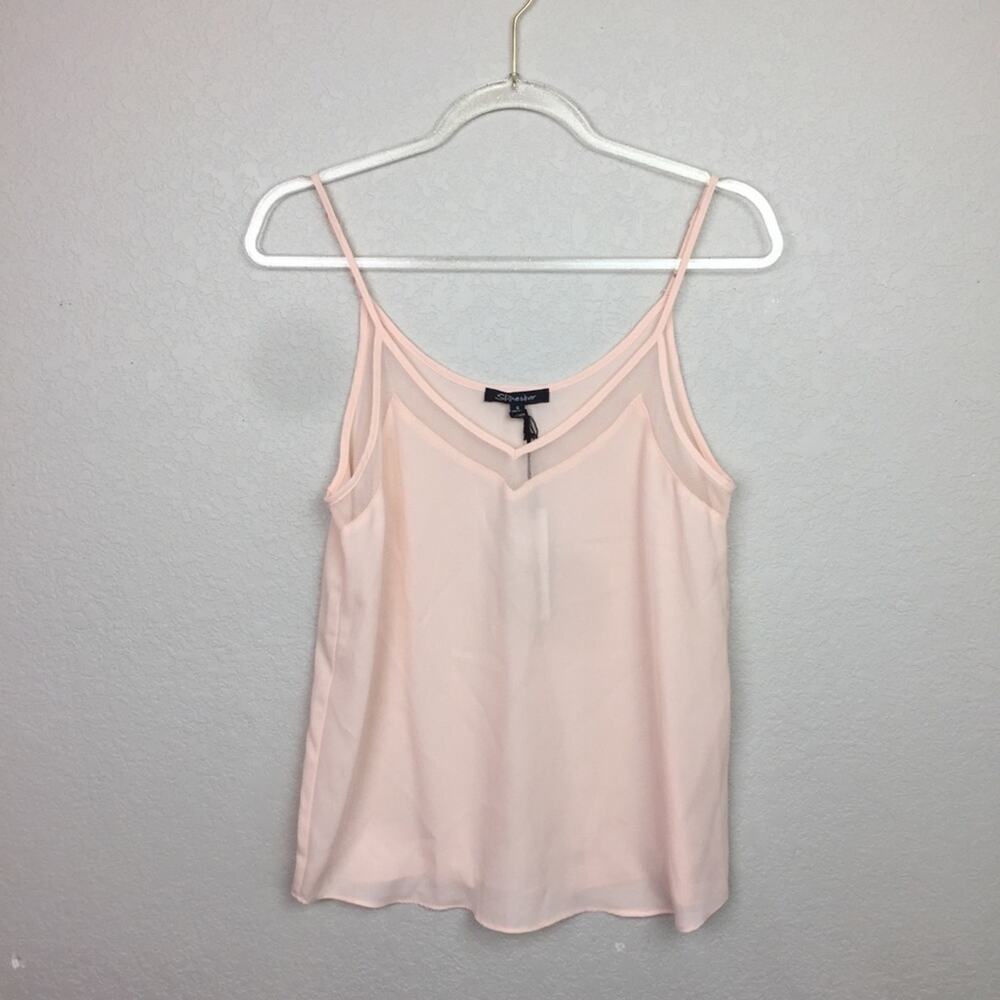 BNWT! Shinestar Light Pink Tank Size S